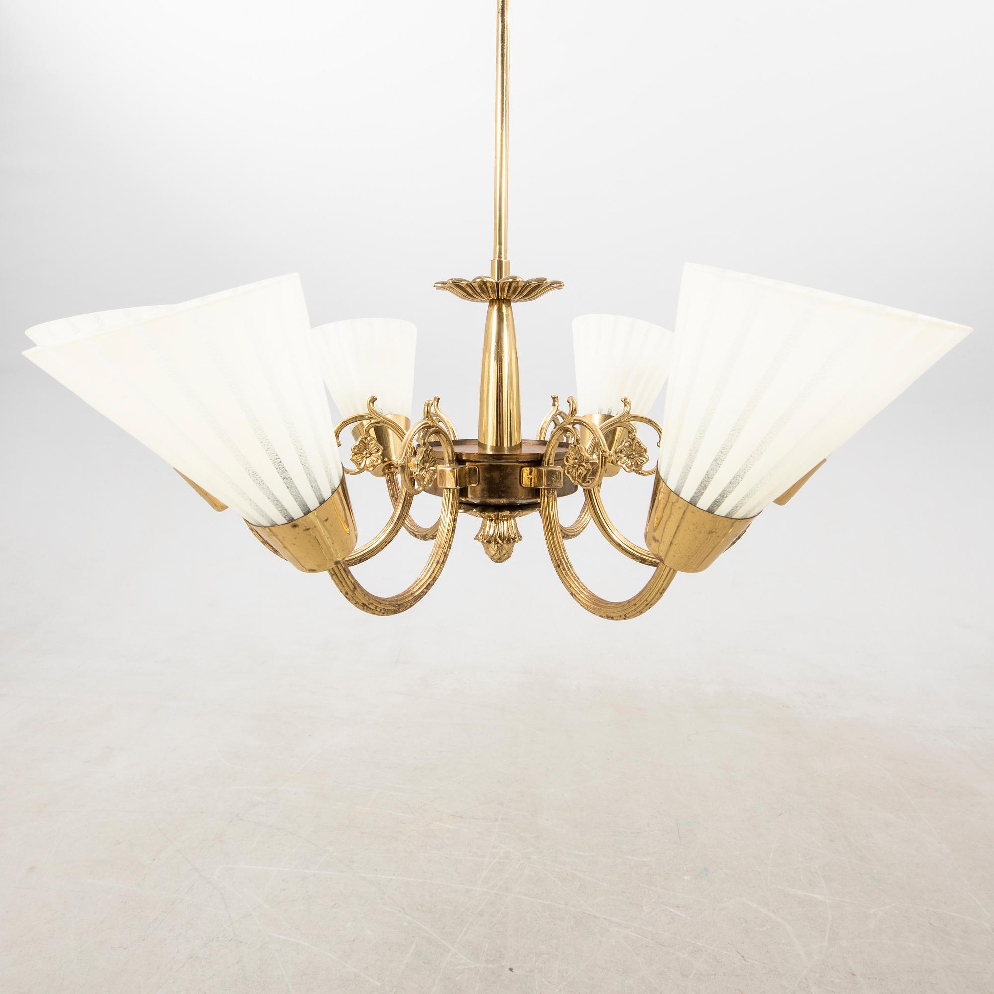 Ceiling lamp 1950s.