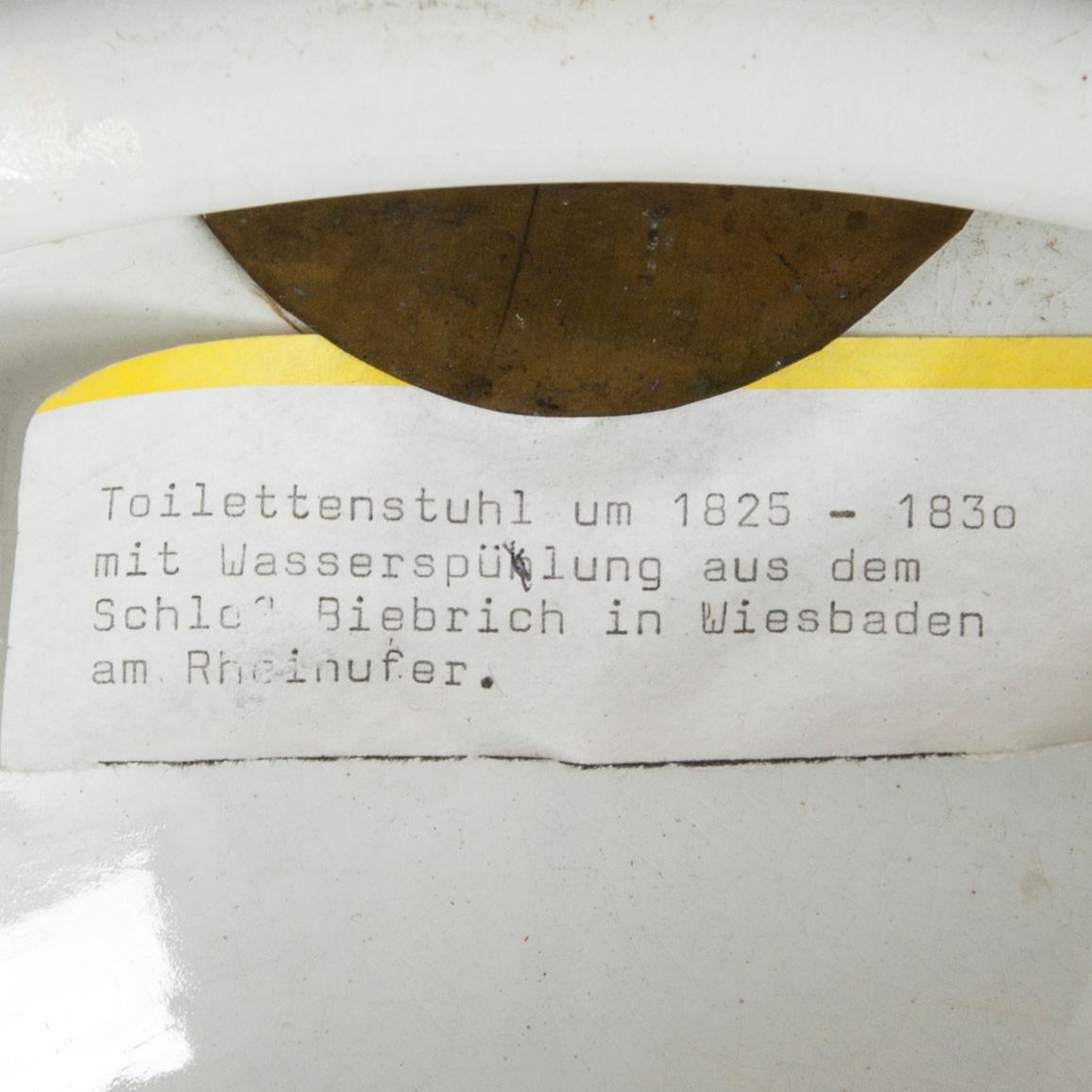 POTTSTOL, empire, 1800-talets första hälft.