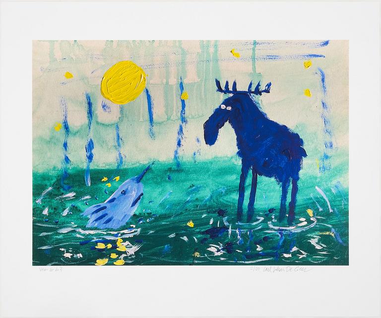 Carl Johan De Geer, "Vem är du?".