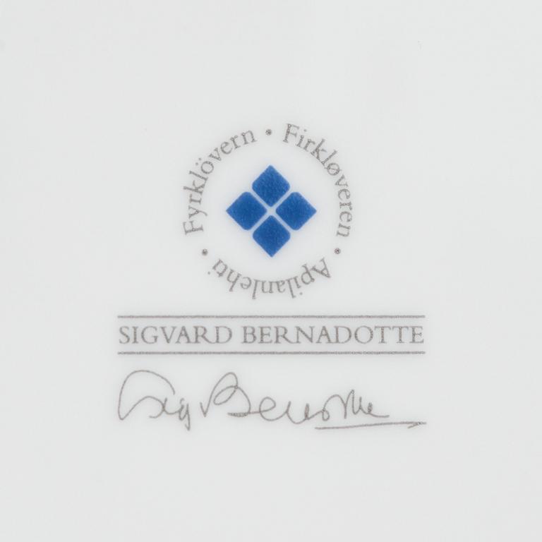 Sigvard Bernadotte, servis, 30 delar, "Marianne Royal Blue", Christineholm/Fyrklövern.