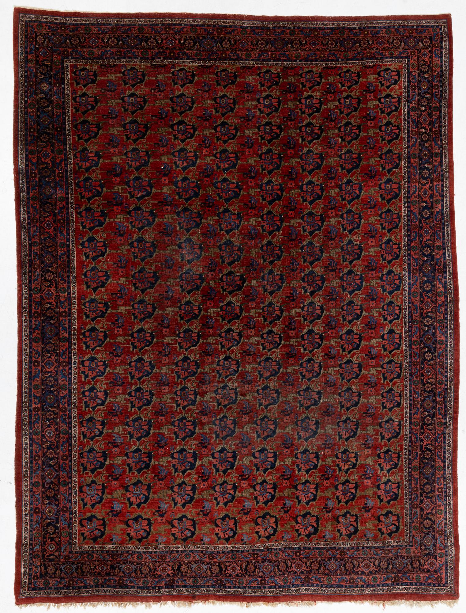 A carpet, Bidjar, circa 350 x 265 cm.