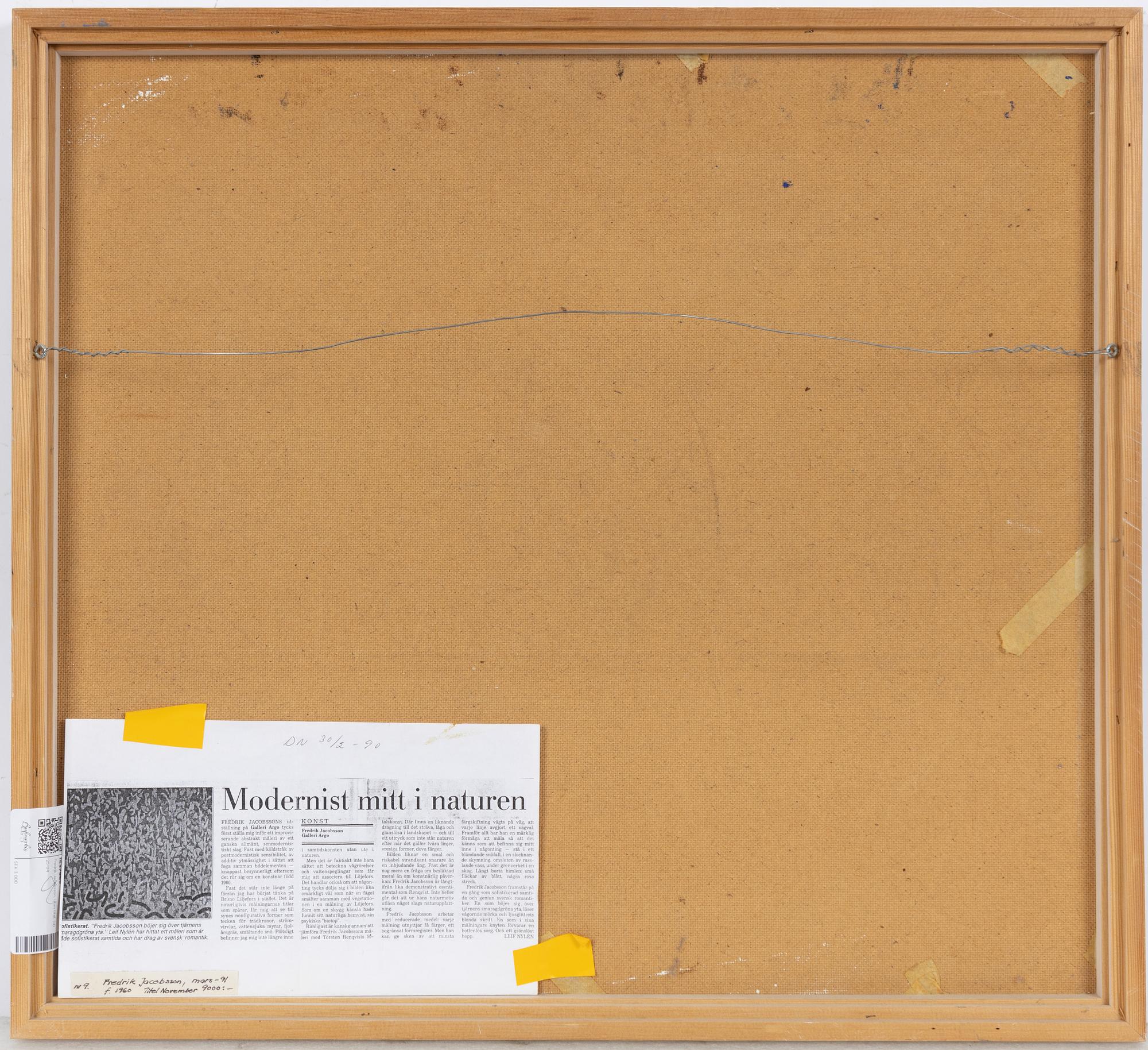 Fredrik Jacobsson, "November".