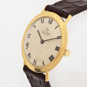 Bucherer, Intra-Matic, wristwatch, 34 mm.