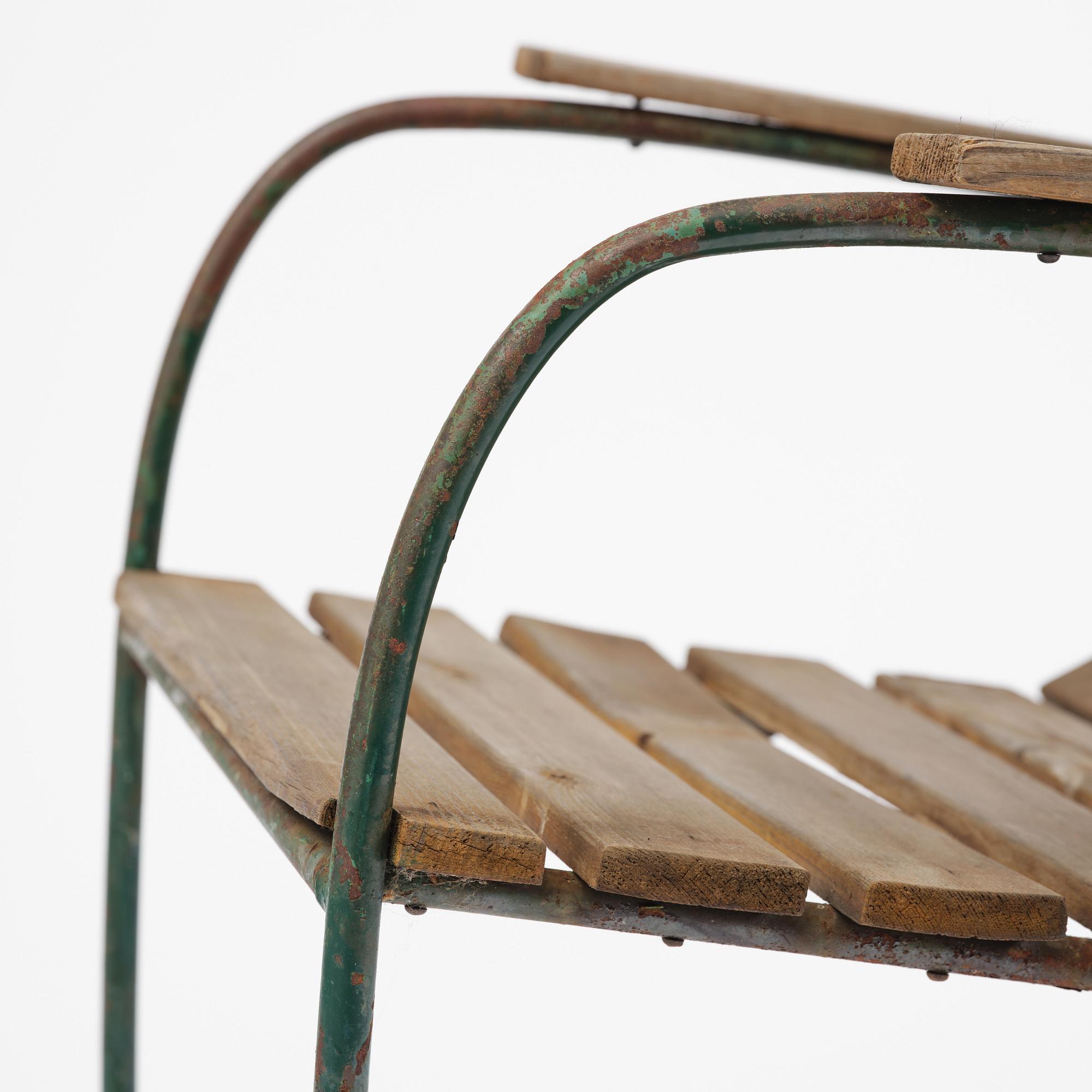 A garden armchair, Sweden, 1930s.