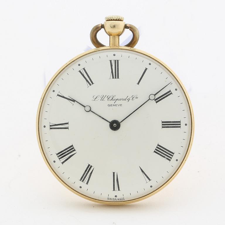 L.U CHOPARD Co, pocket watch, 41 mm,