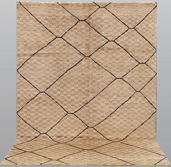 A moroccan carpet,  ca 251 x 170 cm.