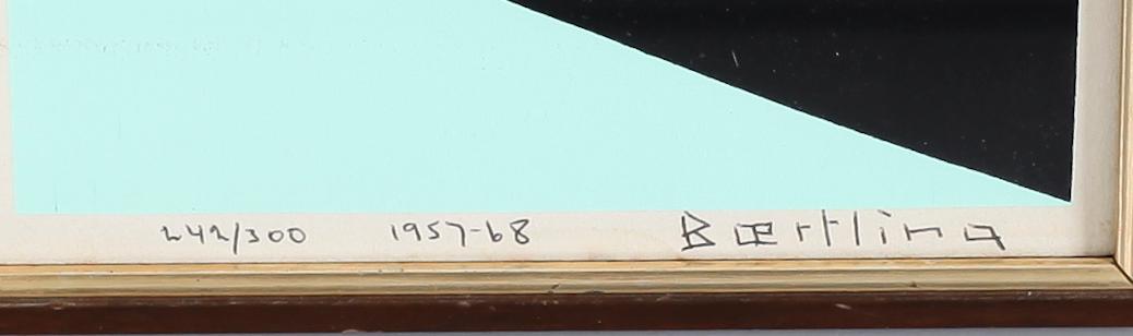 OLLE BAERTLING, färglitografi, signerad och daterad 1957-68, numrerad 242/300.