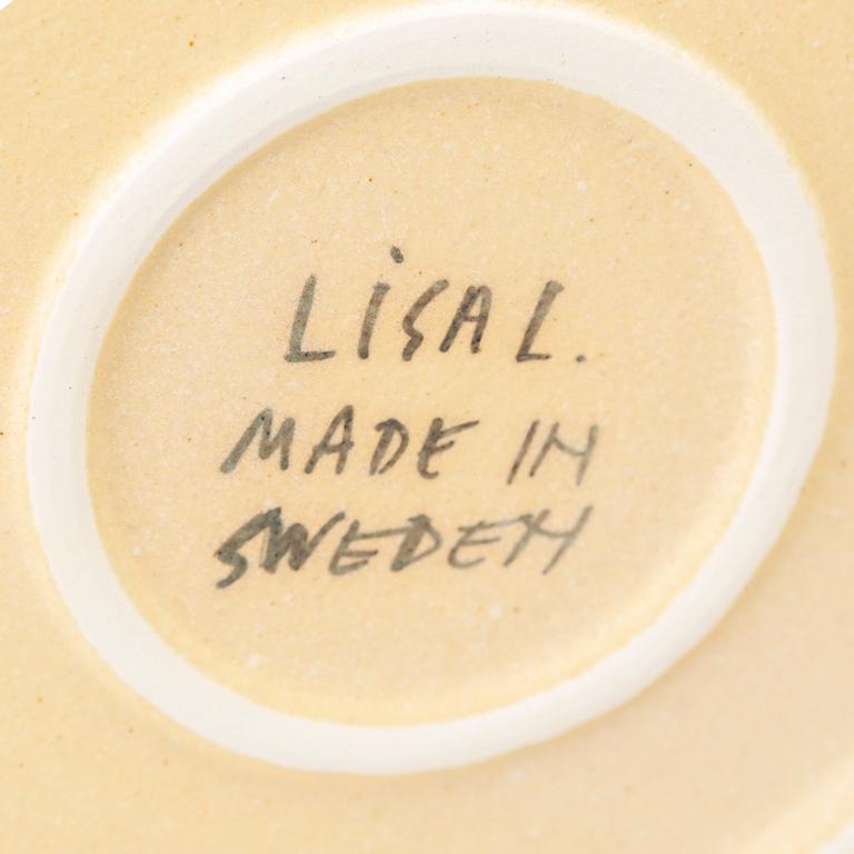 Two stoneware vases by Lisa Larson, Gustavsberg.