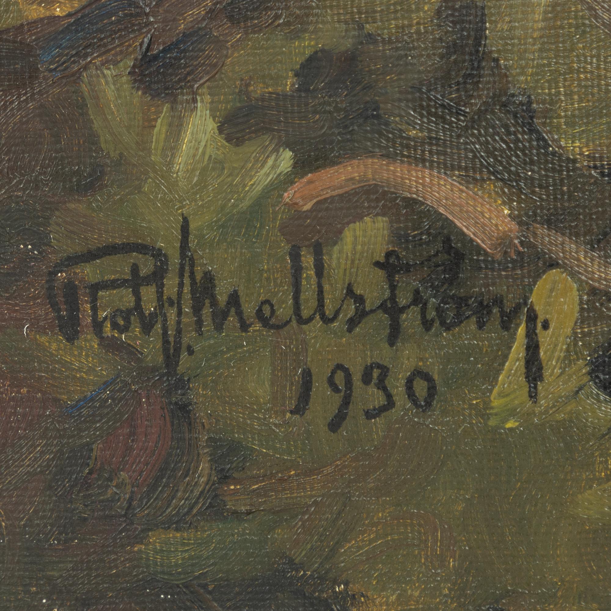 Rolf Mellström, Örn vid sitt bo.