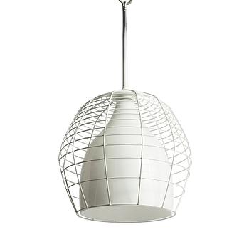 Lodes, three, 'Diesel Cage Pendant lamps', contemporary.