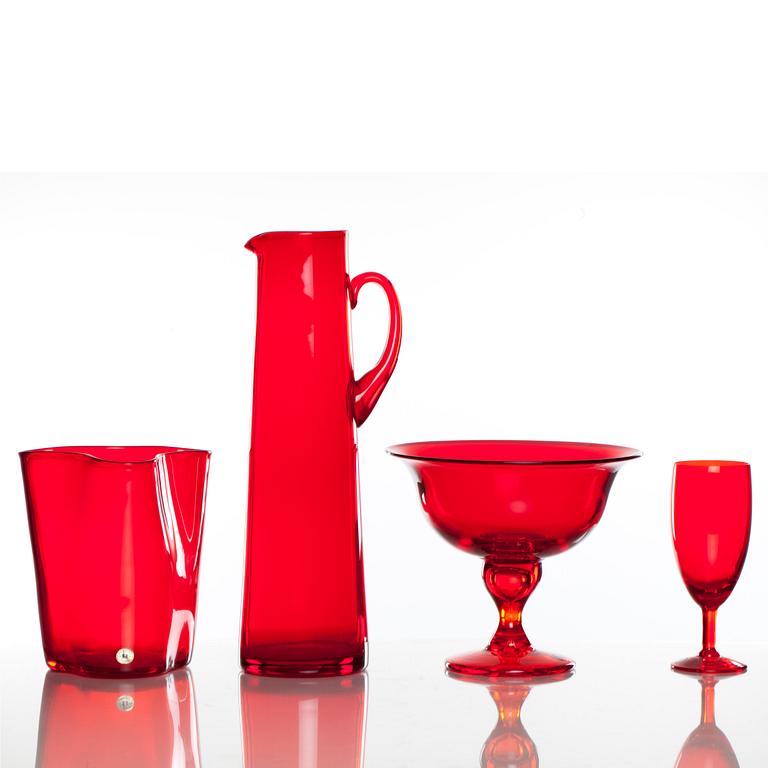 GLAS, 9 delar, Reijmyre. 1900-talets mitt.