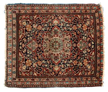 1280. SEMI-ANTIQUE KASHAN SO CALLED MOTACHEM. 65,5 x 56,5 cm.