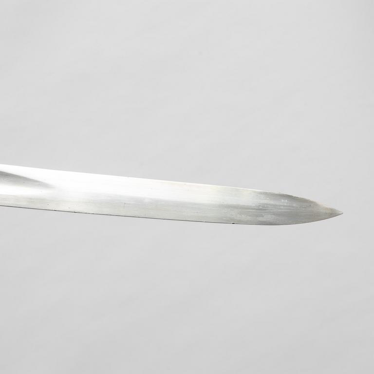 Sabel, svensk, för kavalleriet m/1867-93 med balja.