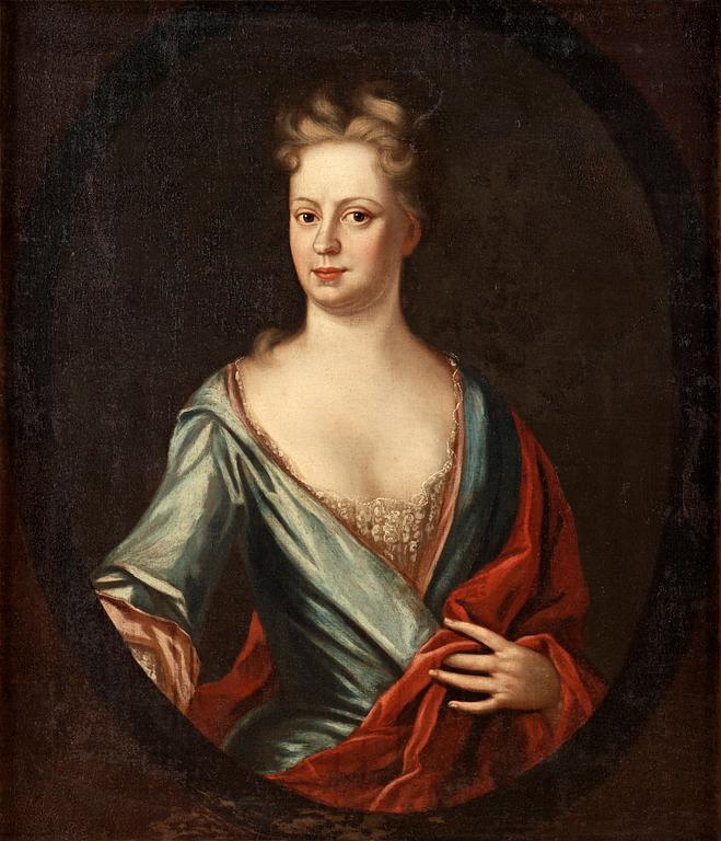 David von Krafft Hans ateljé, "Eva Magdalena Oxenstierna af Korsholm och Wasa" (1671-1722).