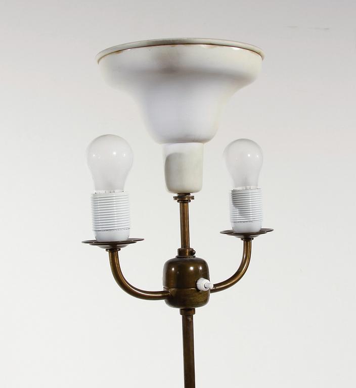 GOLVARMATUR, mässing, empirestil, 1900-talets mitt.