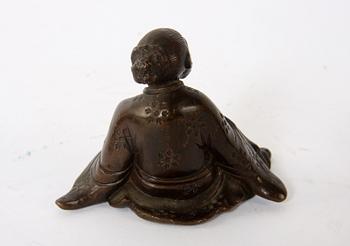 FIGURINER, 4 st, brons, trol Japan.