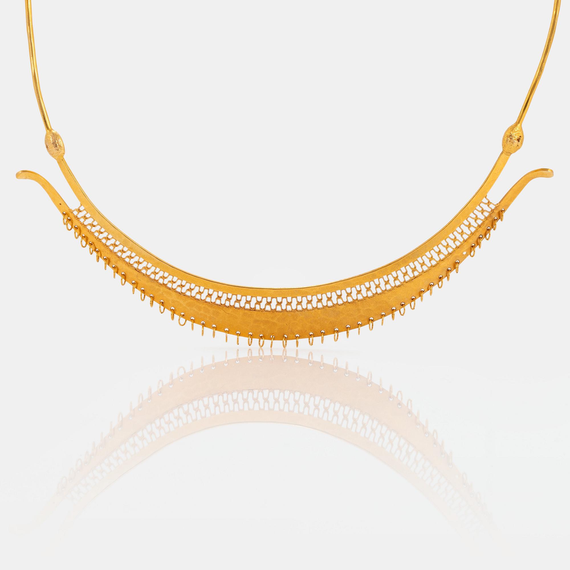 Tapio Wirkkala collier 18K guld.