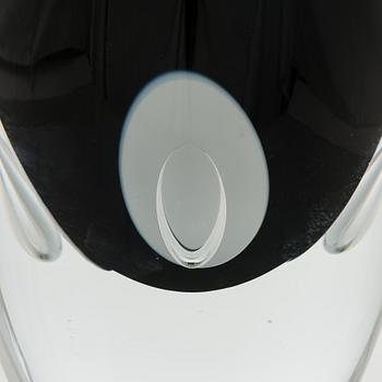 Timo Sarpaneva, glasskulptur, "Claritas", signerad Timo Sarpaneva 12/1985.