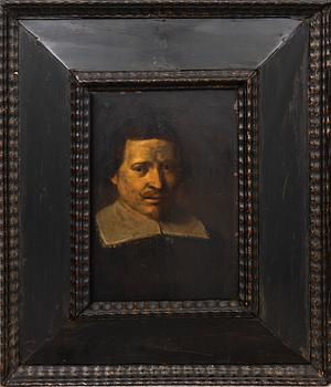 Dutch school, male portrait, probably 17th century.