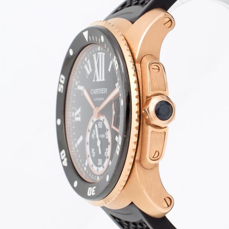 CARTIER, Calibre de Cartier Diver, (300m/1000ft), wristwatch, 42 mm,