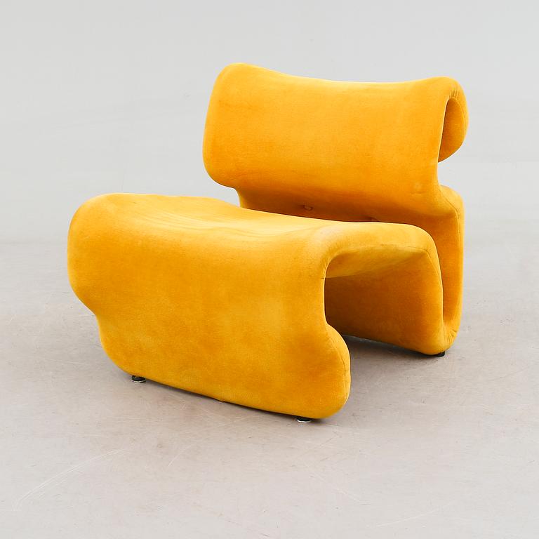 FÅTÖLJ, "Etcetera", Jan Ekselius för J. O. Carlsson, Vetlanda, modellen formgiven 1970.