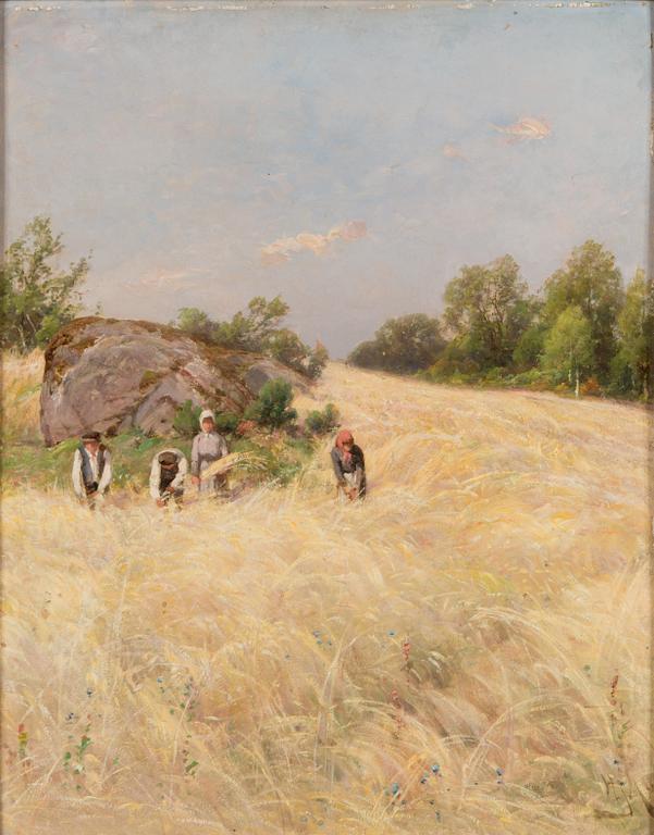 Hjalmar Munsterhjelm, Harvest time.