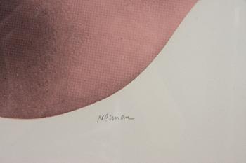 YEHUDA NEIMAN, litografi, sign samt numr 10/60.