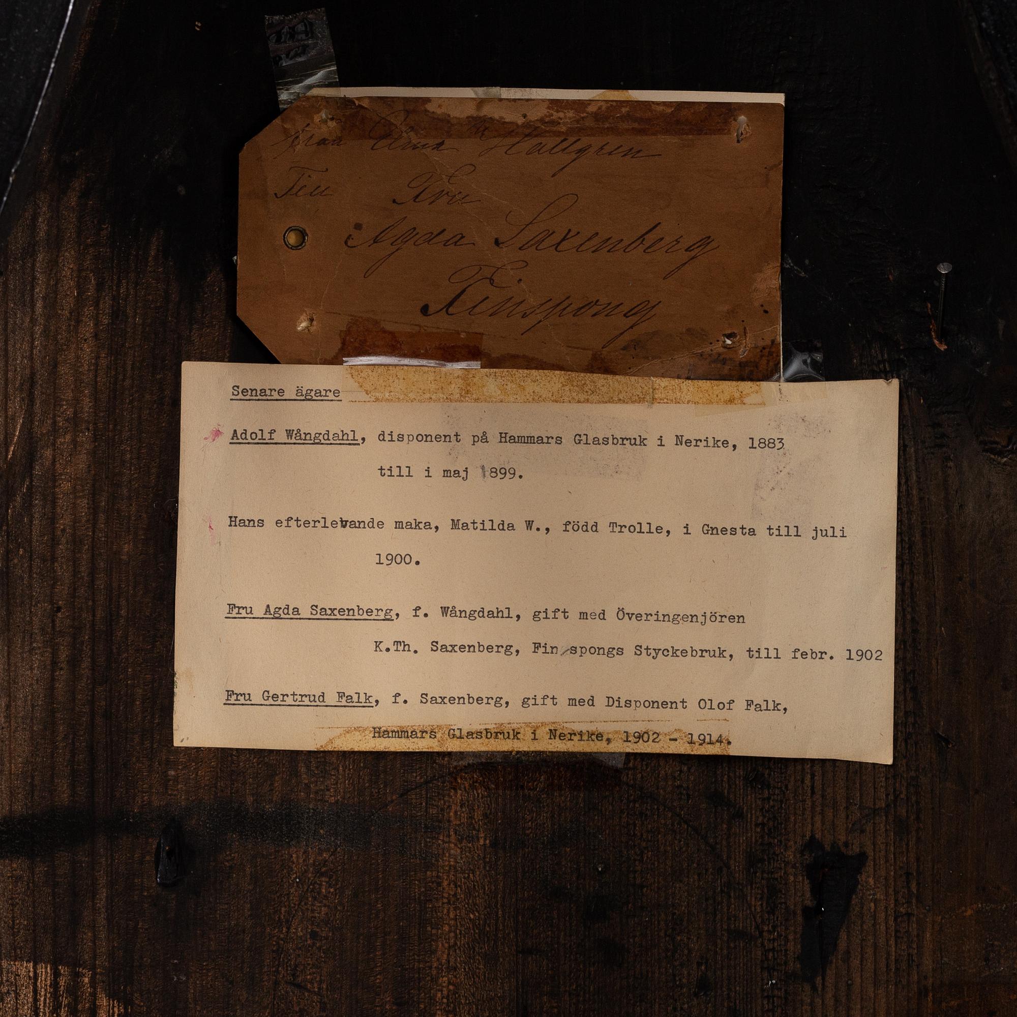 A Rococo longcase clock by Petter Ernst (Stockholm 1753-1784).