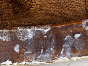 STOLAR, ett par mkt snarlika, gustavianska Stockholmsarbeten varav en signerad Melchior Lundberg, 1700-talets slut.