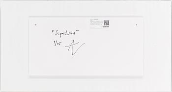 ANDREAS LUNDBERG, "Super lines", gicleetryck på plexiglas, monogramsignerad och numrerad a tergo, 9/15.