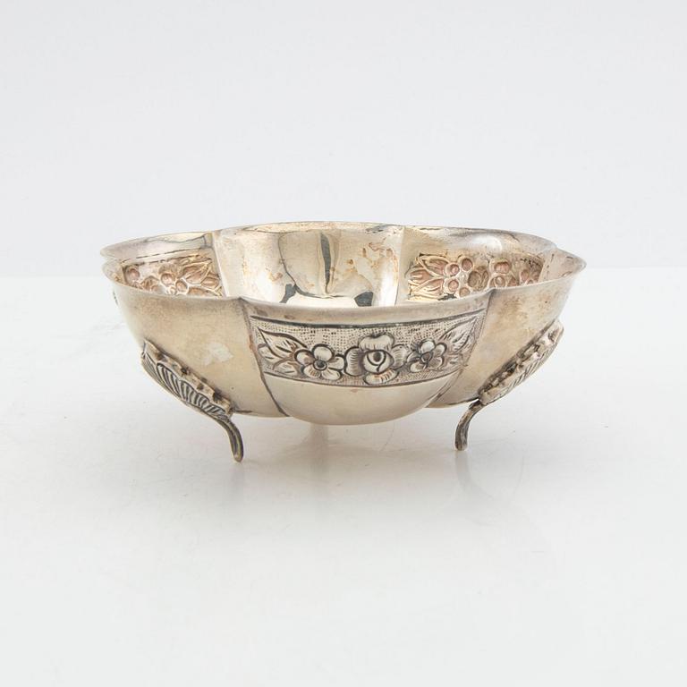 Skål silver (930)  Mexiko 1900-tal.