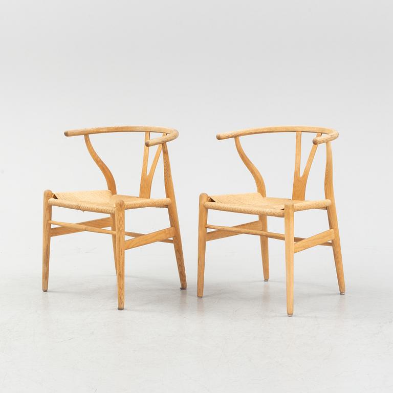 Hans J Wegner, CH 24, Y-stolen, 5 st, Carl Hansen & son.