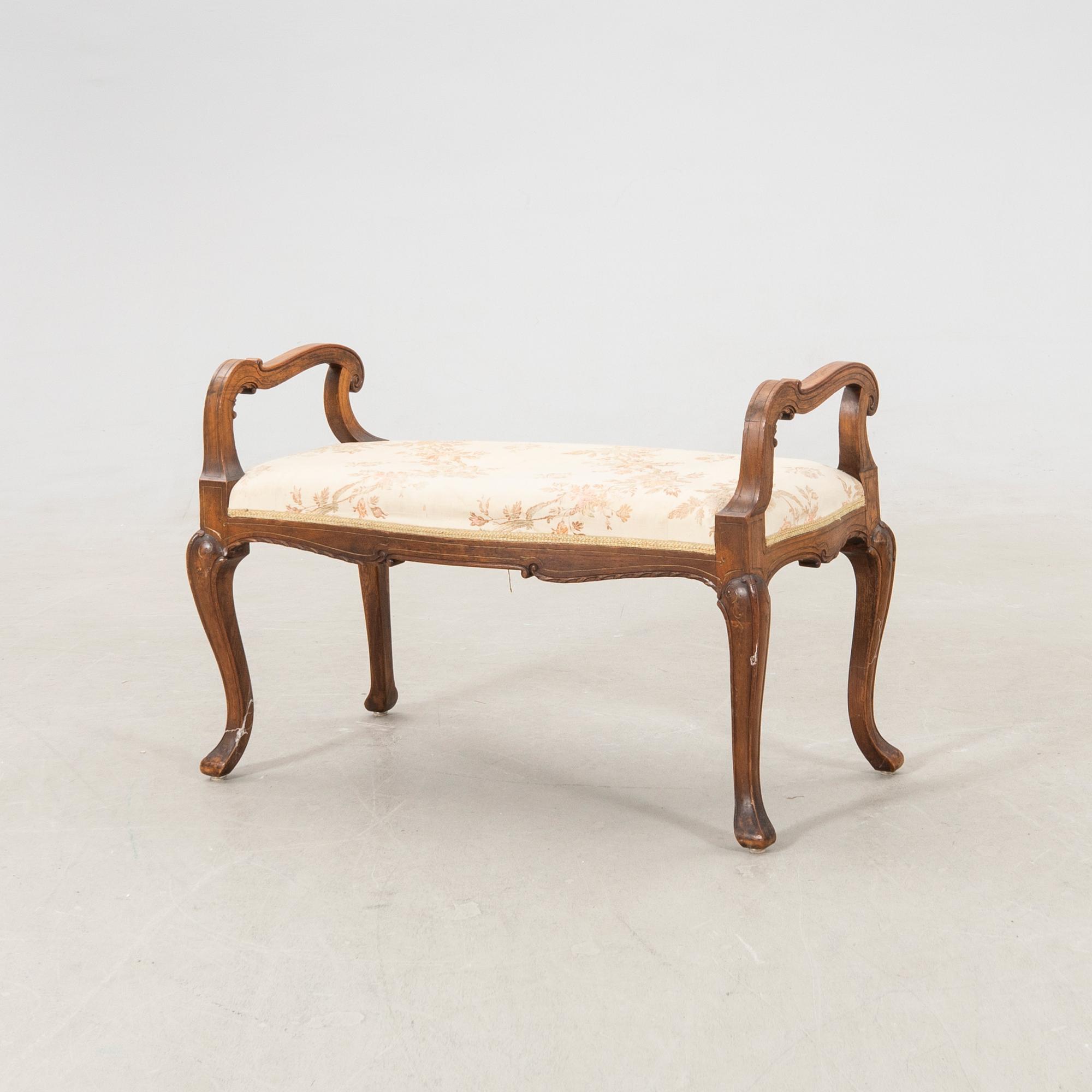 Bankett/Bänk Nyrokoko 1800-talets mitt/andra hälft.