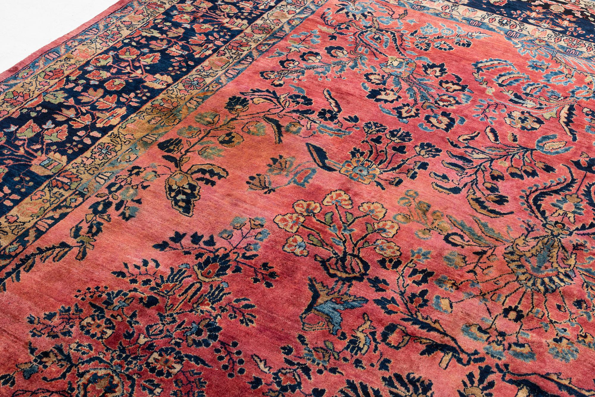 Matta, antik Sarouk, s.k. "amerikansk", västra Persien. 509 x 327 cm.