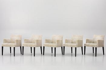 Andreu World, a set of ten contemporary chairs, 'Anna SO1406'.