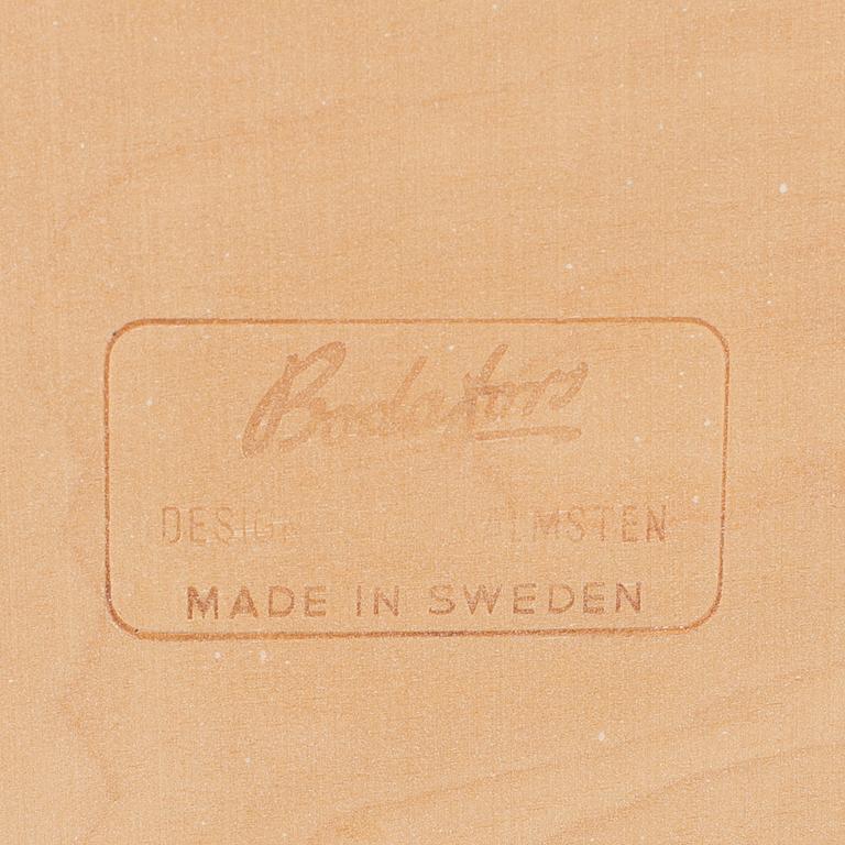 CARL MALMSTEN, sängbord, ett par, "Birgitta", Åfors Möbelfabrik.