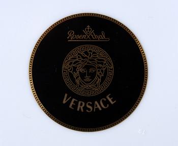 TALLRIKAR, 17 delar, porslin, "Medusa", Versace för Rosenthal.