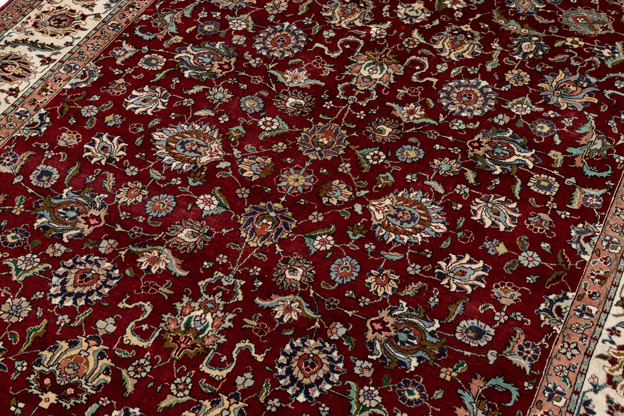 Rug, Tabriz, approx. 310 x 230 cm.