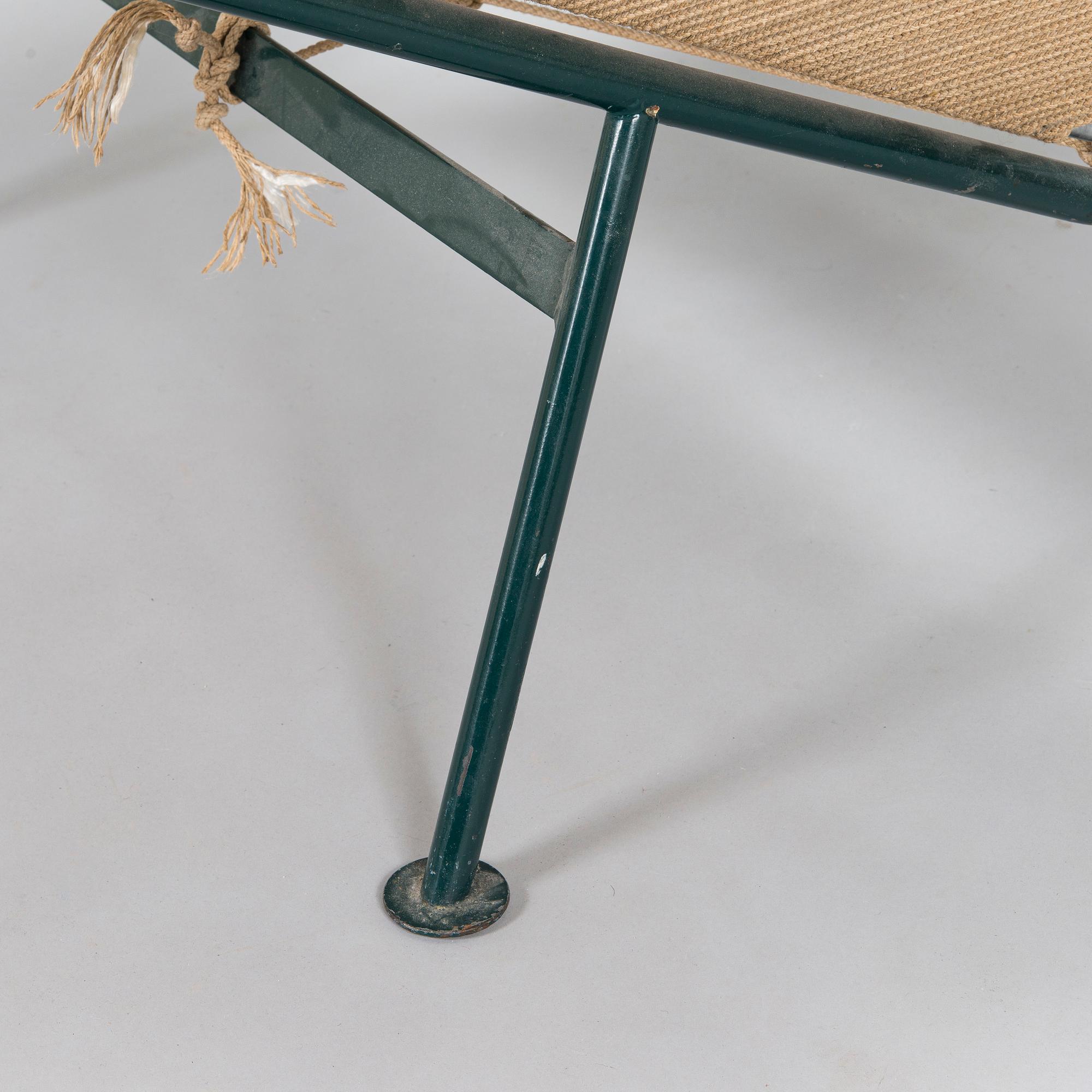 Hans J. Wegner, a late 1950s 'Flag Halyard/Snørestolen' for Getama Denmark.