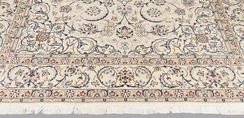 Rug, Nain part silk, so-called 9LAA, approximately 388 x 286 cm.