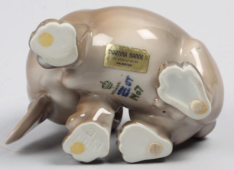 FIGURIN, porslin, Kungl Dansk.