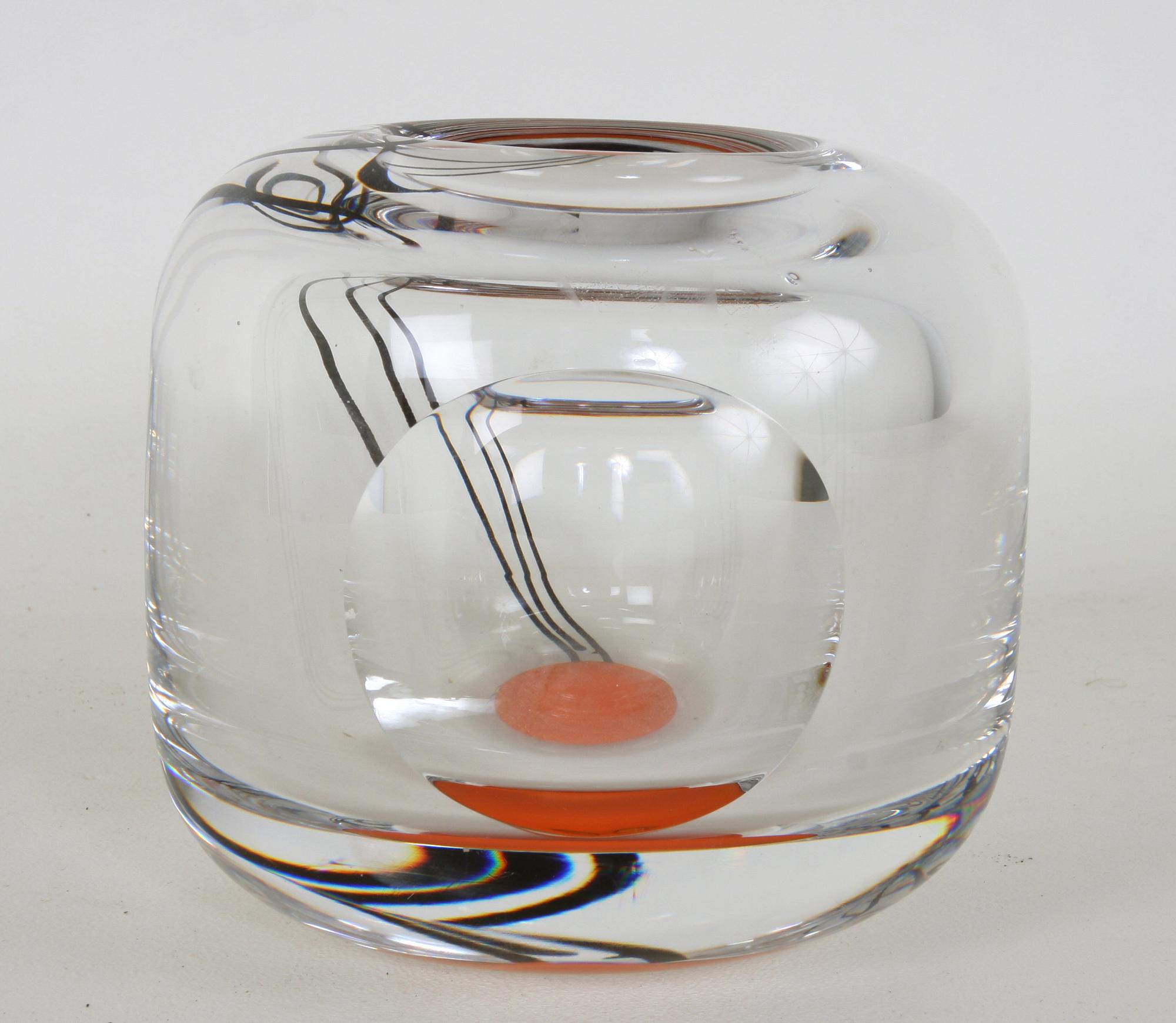 VAS, glas, Olle Alberius, Orrefors Expo.