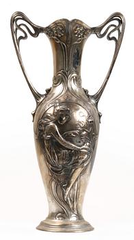 VAS, vitmetall, WMF, jugend, omkring sekelskiftet 1800/1900.