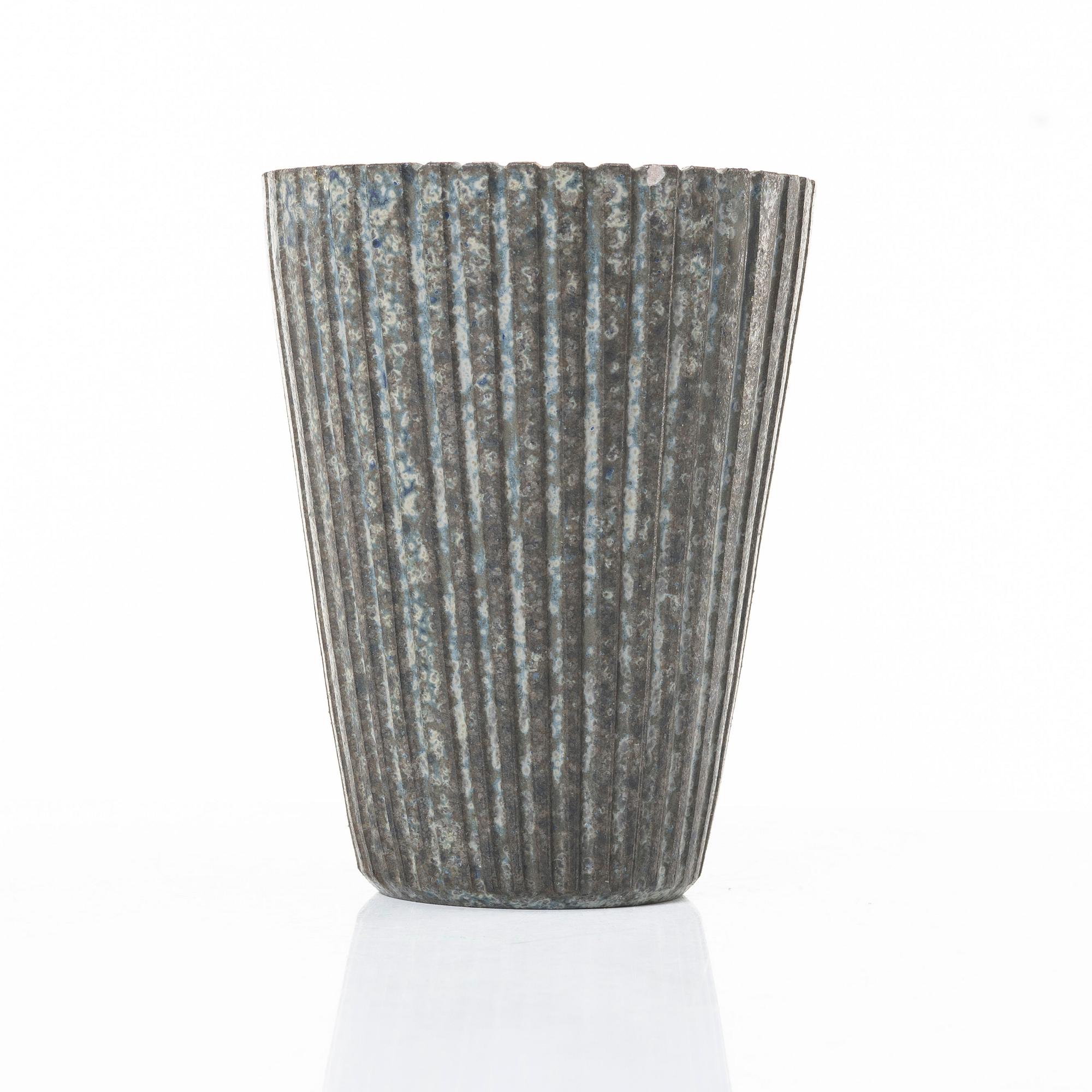 Arne Bang, a stonware vase, Denmark.