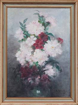 EMMA EKWALL, olja på duk. Signerad och daterad 1922.
