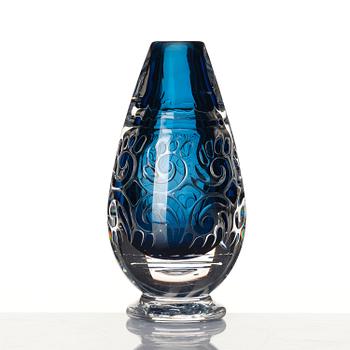 Micke Johansson, an 'ariel' glass vase, Örsjö, Sweden 2014.