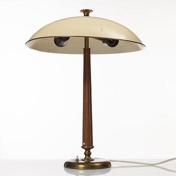 Erik Tidstrand or Bertil Brisborg, a table lamp model "15625", Arvid Böhlmarks Lampfabrik, Stockholm, 1950s-60s.