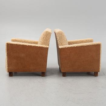 Björn Trägårdh, fåtöljer, ett par, 1930-tal.