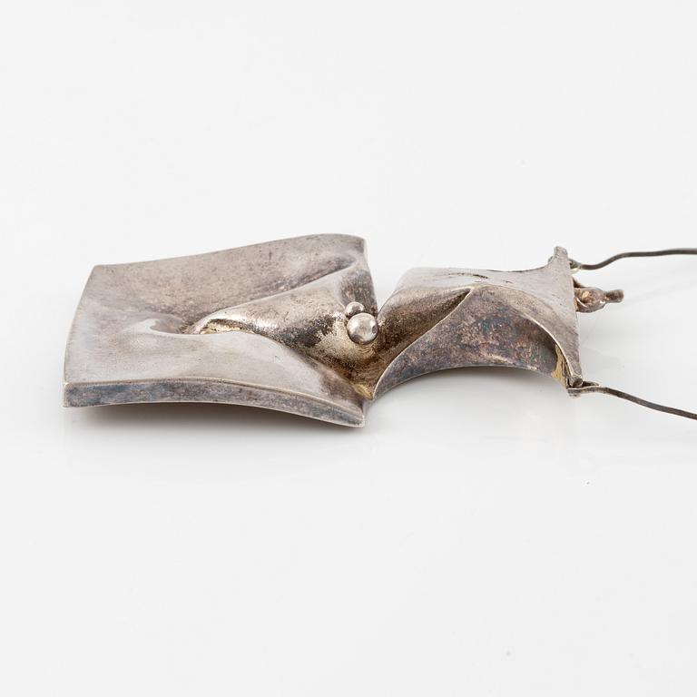 Björn Weckström, collier "Space Barbarella", sterlingsilver, Finland 1971, för Lapponia.