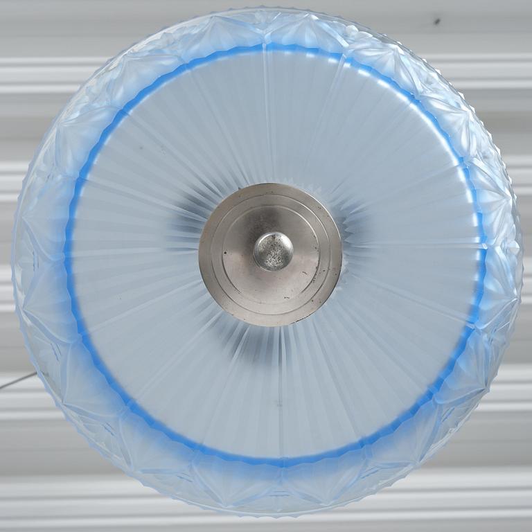 Simon Gate, & Erik Tidstrand, a ceiling lamp model "GD. 5"/"26268", Orrefors & Nordiska Kompaniet, 1920s.